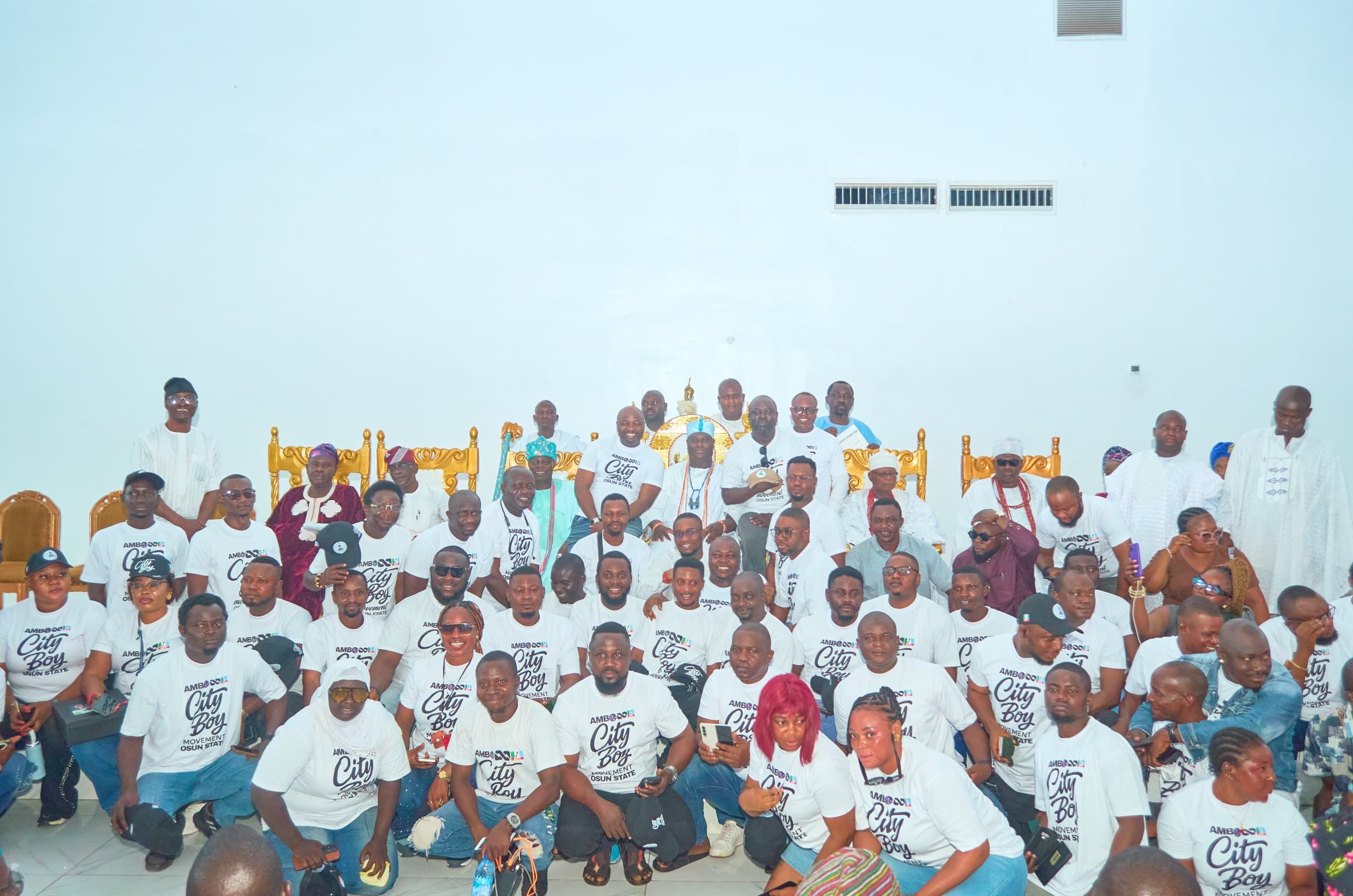 Ooni sues for peace, as City Boy Movement visit