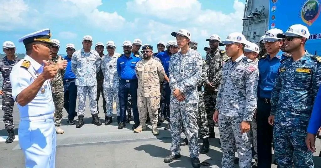 INS, Sunayna, docks, Phuket, strengthen, naval, ties,