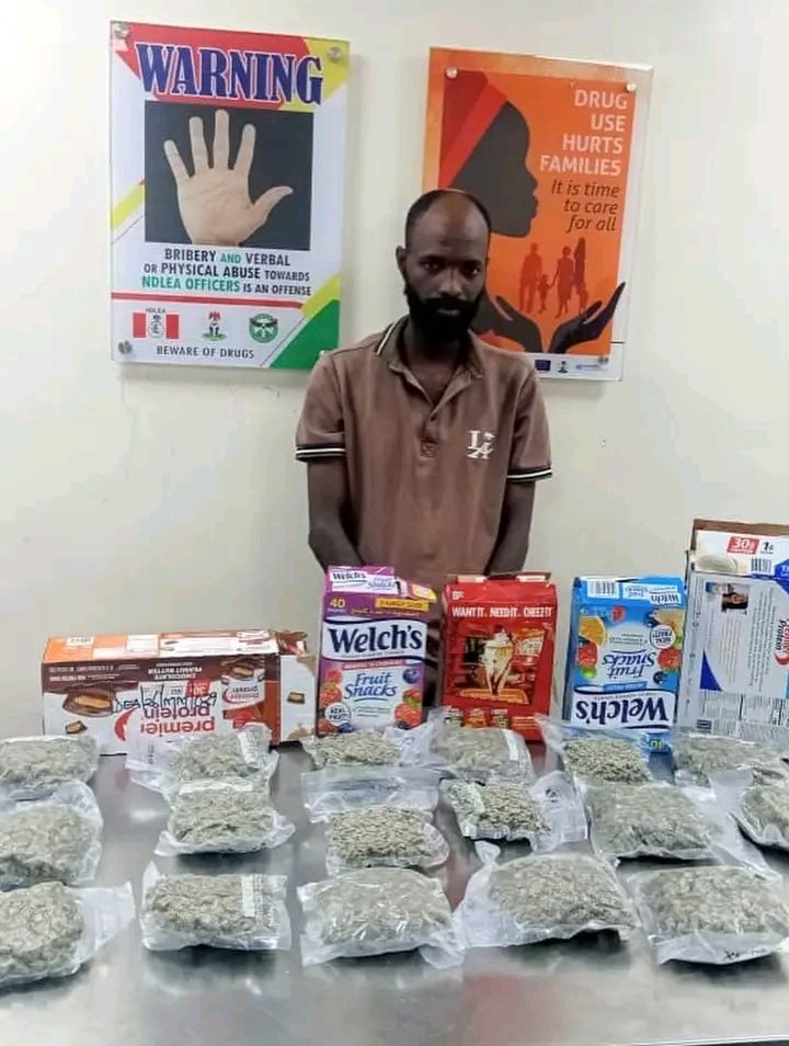 NDLEA intercepts cocaine in food flasks, arrests suspects