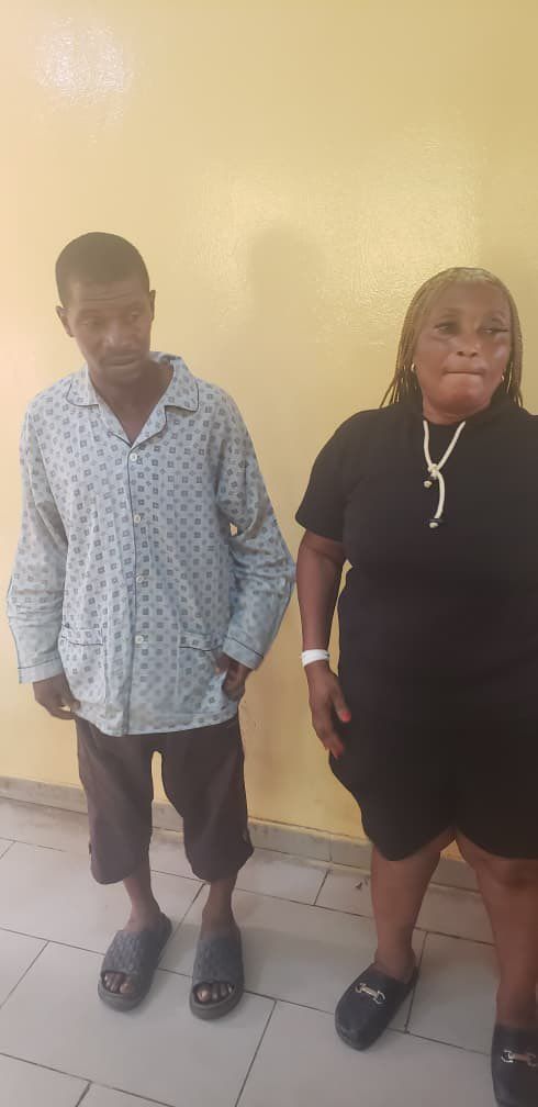 Kingsley Adieme and Rachel Onyekachi