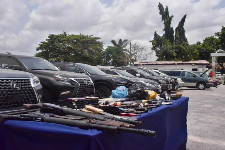 Police arrest wanted armed robbery suspect, recover arms