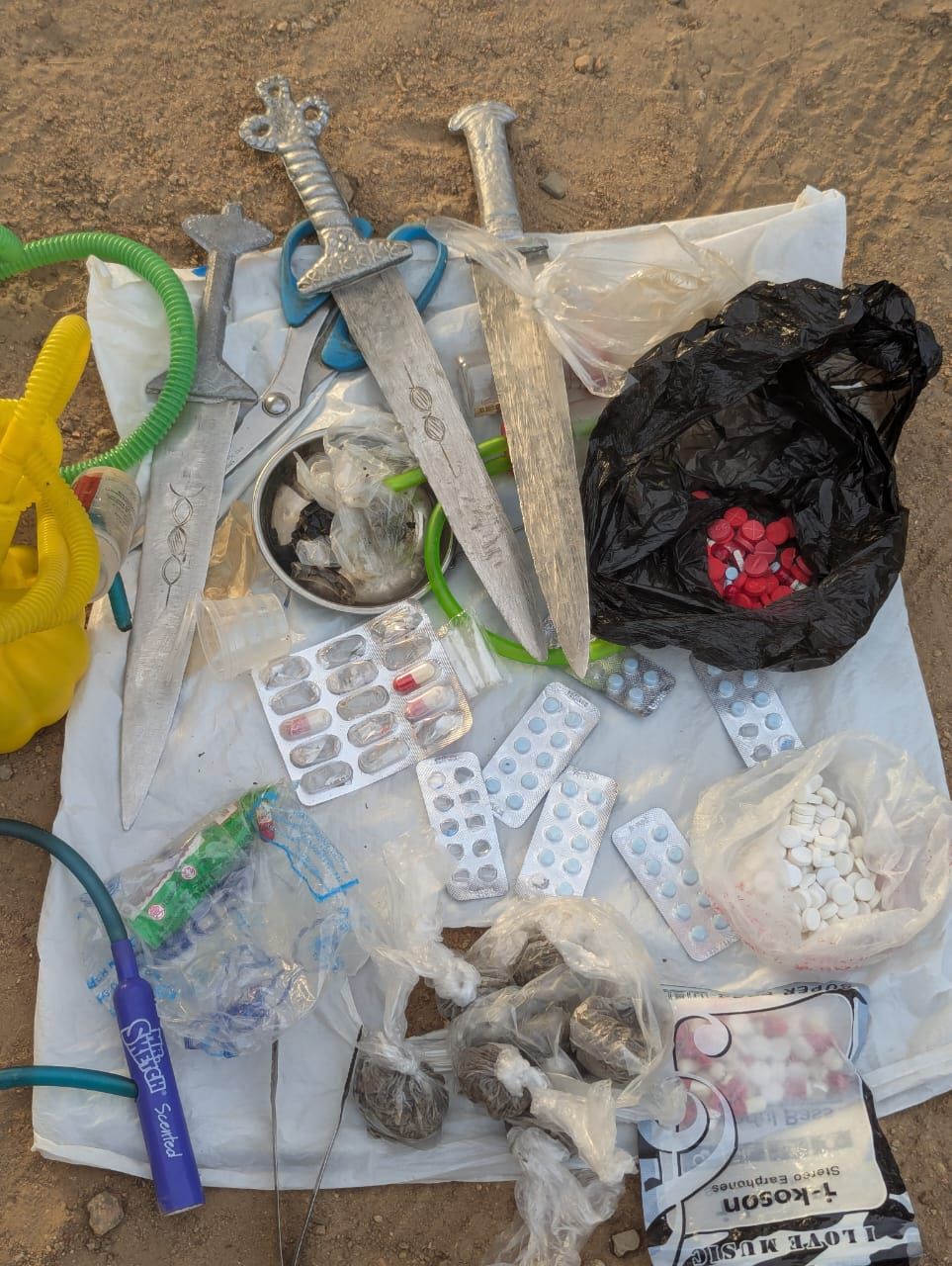 193 arrested as Police recover weapons and drugs