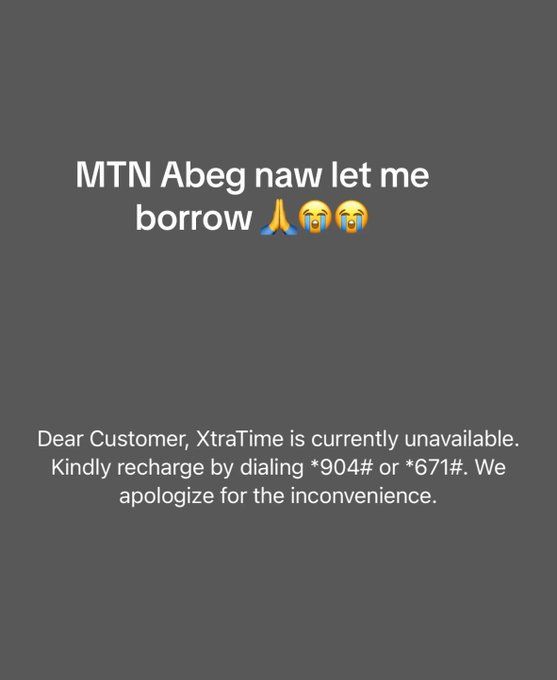 MTN suspends xtratime, xtrabyte services