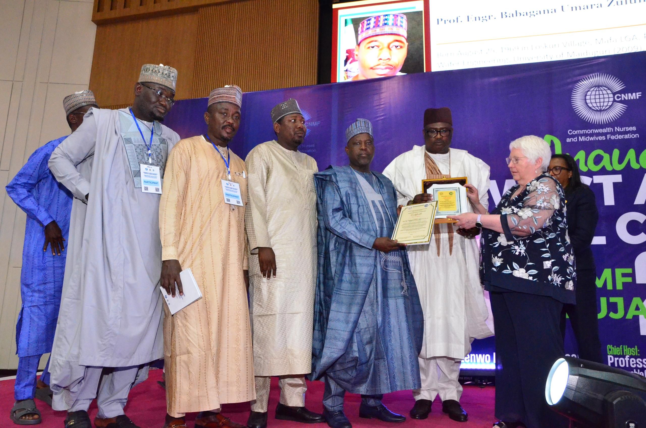 Gov. Zulum honored with nurse-friendly award