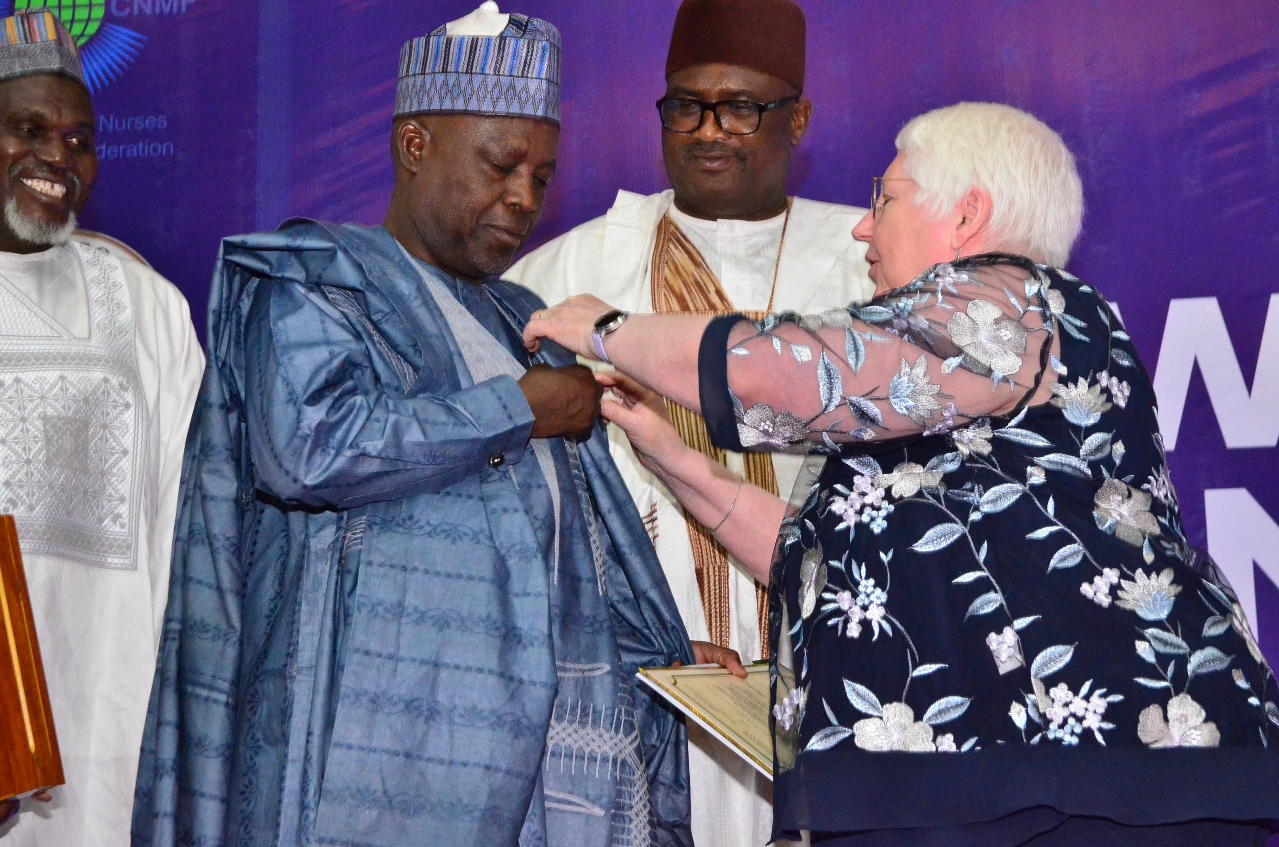 Gov. Zulum honored with nurse-friendly award