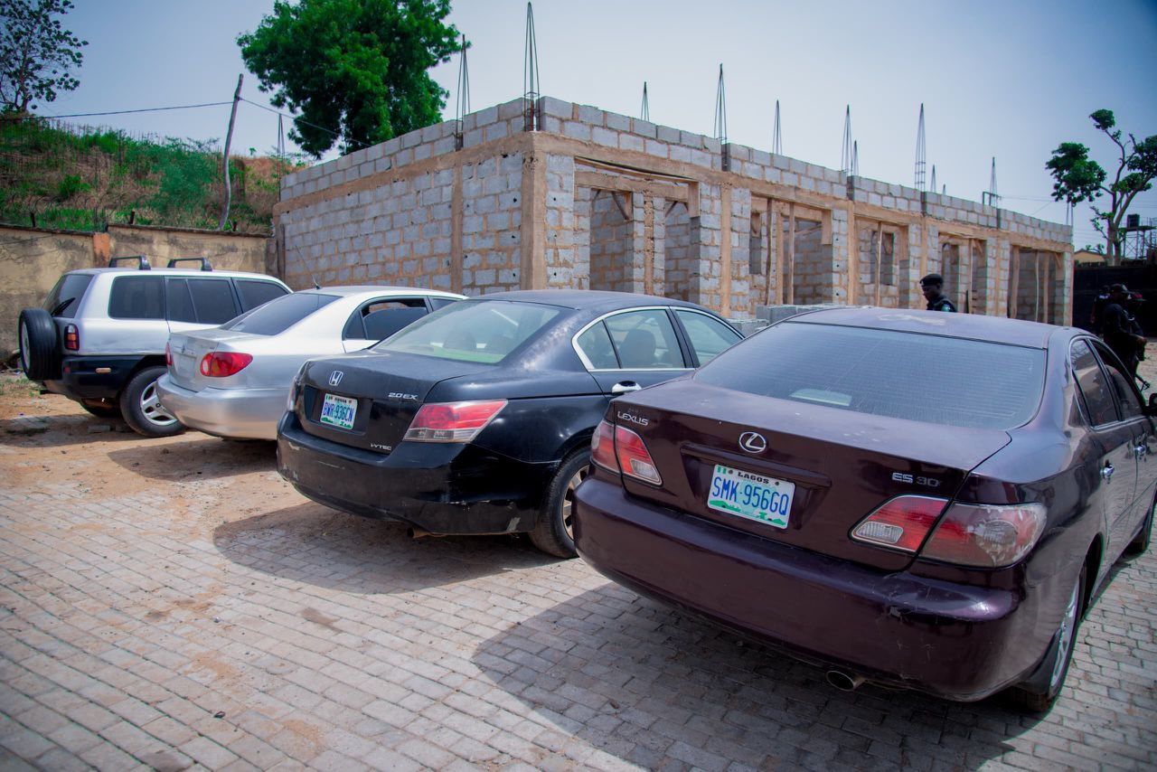 Police recover 10 stolen vehicles in Kaduna
