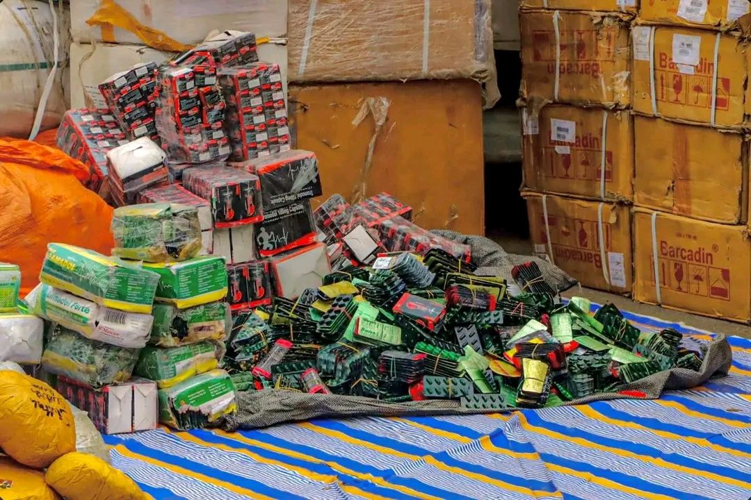 Customs intercepts ₦2.6bn illicit drugs