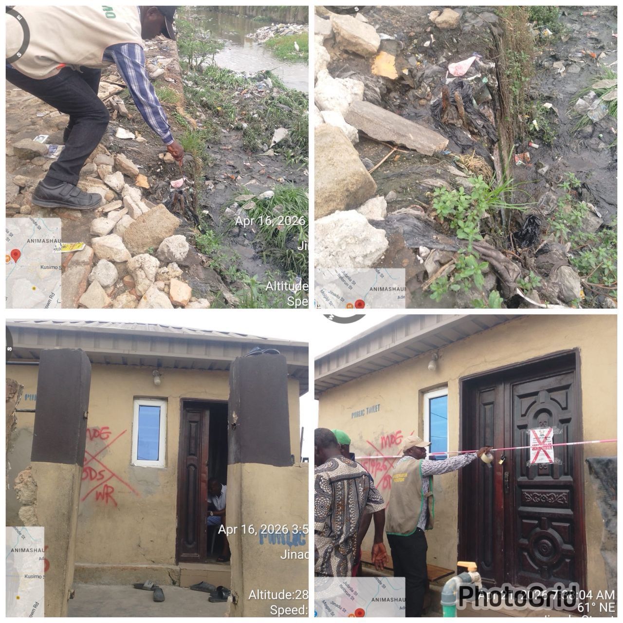 Lagos seals public toilet over environmental pollution
