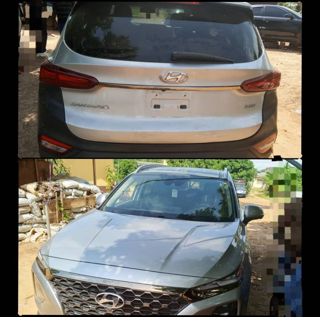 Police arrest 2 over stolen vehicle in Akure