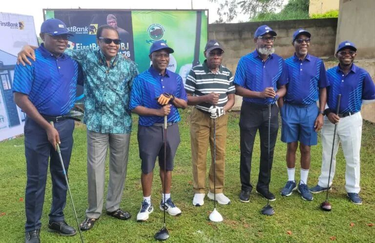 Obasanjo promotes healthy living, sports at FirstBank/OBJ golf tournament 