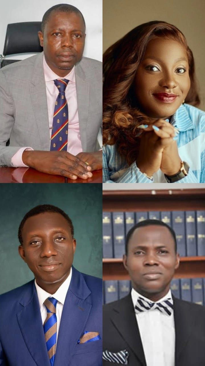 Mr Felix Eribo Dr ,Pastor Laju Iren, Adekunle Aderemi, ,Prince Aderemi Adekile (SAN), 