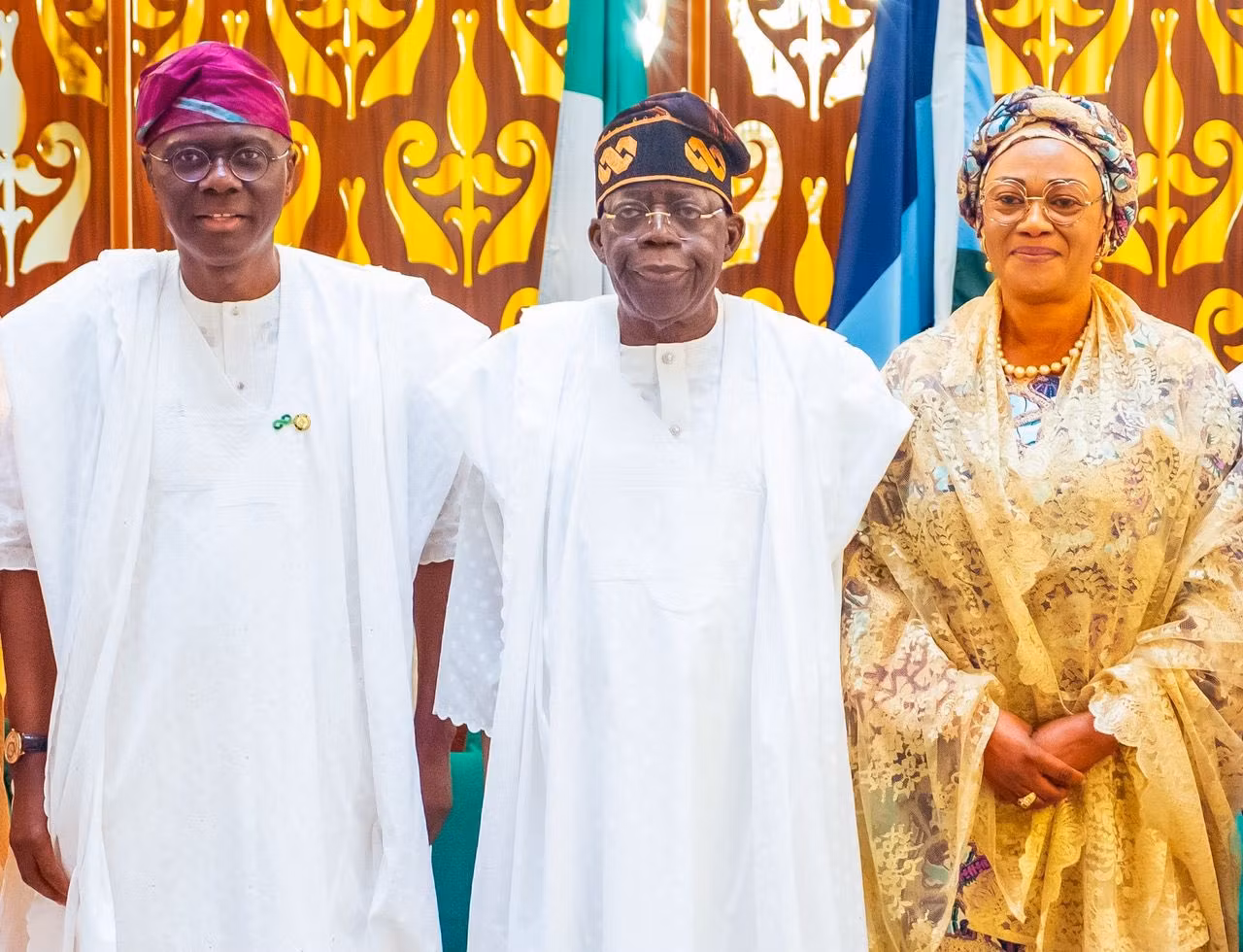 Sanwo-Olu, Hamzat visit Tinubu for eid-el-kabir celebration