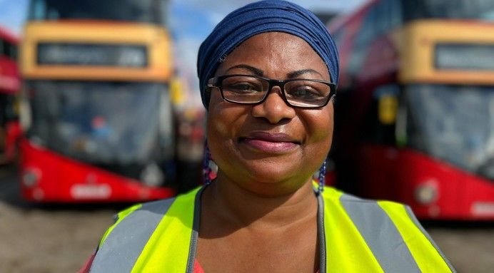 Abike Dabiri-Erewa praises ‘London Bus Aunty’ for bringing honour to Nigeria in UK