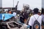 Driver flees Lekki-Epe expressway crash after hitting pedestrian