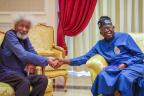 President Tinubu celebrates Wole Soyinka at 92