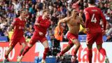 Liverpool close in on title after Alexander-Arnold goal seals Leicester’s relegation
