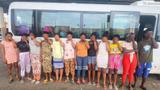 NiDCOM rescues 17 trafficked girls from Ghana