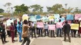 FUOYE students protest against alleged attempt to destabilise university