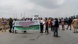 Students block Lagos-Ibadan Expressway, demand justice for missing LASU graduate