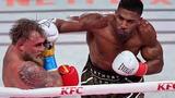 Anthony Joshua floors Jake Paul in sixth round of heavyweight bout