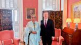 First Lady insists on reading culture at global summit in US