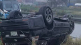 Driver crashes into Bush canal along Lagos–Badagry expressway‎By Imisioluwa Afunmiso