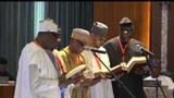 Tinubu swears-in new commissioners for RMAFC, NPC
