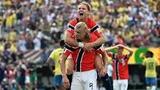 World Cup: Haaland brace sends Norway past Brazil 2-1