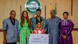 First Lady redeems ₦10m pledge to 12year old Ogun Artist