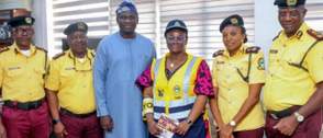 LASTMA honours Lagos Perm Sec with special traffic mayor title