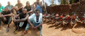 Gallant troops of 6 Brigade Nigerian Army have successfully apprehended 12 suspected kidnappers