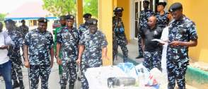 Police arrest 210, seize drugs, weapons in Borno