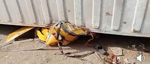 Three crashed to death in Ogbomoso as container falls on tricycle