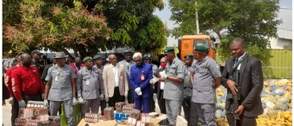 Customs hands over seized illicit drugs to NDLEA in Kano