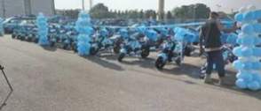 Akume inaugurates 75 electric motorcycles for FRSC