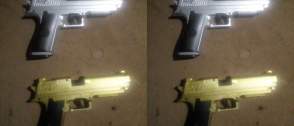 Police arrest 3 suspected armed robbers, recover toy pistol