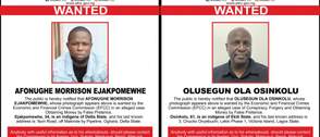 EFCC declares two wanted over alleged fraud, conspiracy