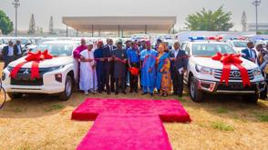 LASG donates over 250 operational vehicles, protective gears, others to Police