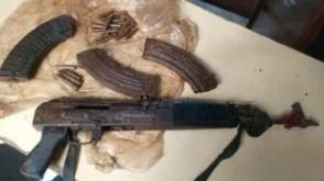 Police detain suspected armed robber, recover AK 49 rifle, others