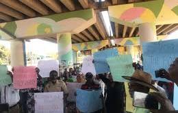 Protesters flood the streets of Jos, calling for better governance