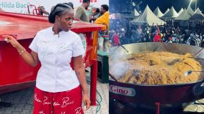 Hilda Baci breaks Guinness Record for biggest pot of jollof rice