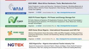 Lagos International Trade Fair under the China hall