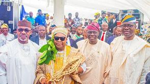 At Chieftaincy installation, Adeleke vows to transform Osun rural areas into cities
