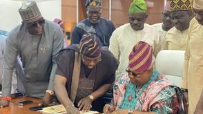 Budget of Transformation: Adeleke signs N427bn into law