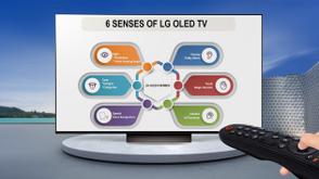 LG OLED TV: The Pioneer of innovation, leading the way with six senses