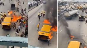 LASTMA vows to apprehend driver for setting personnel ablaze