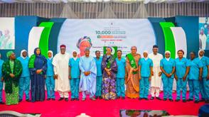 Tinubu disburses N50m grants, distributes of 10,000 kits to midwives