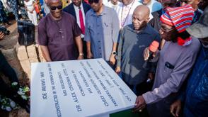 Obasanjo inaugurates 46.3-km Joe Irukwu Way in Abia
