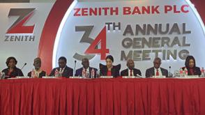 Zenith Bank assures shareholders of dividend growth, pays N195.67bn for 2024