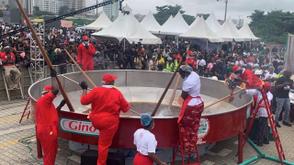 Hilda Baci completes jollof rice world record attempt, awaits Guinness confirmation